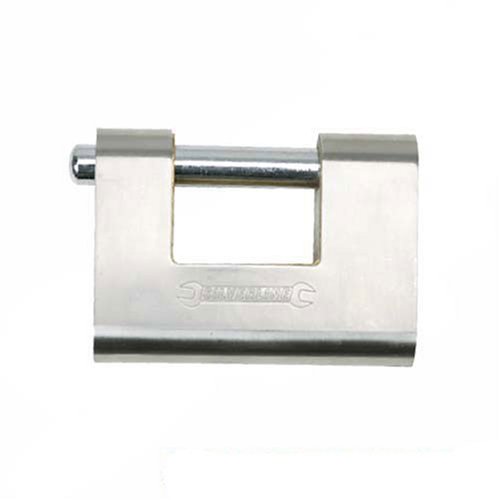 Cadeado para Porta com Anel Liso e Corrente em Latão Silverline - Fechaduras e chaves - latão, corrente em metal, fecho resistente, chaves de aço