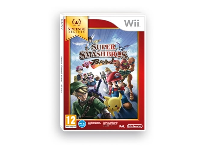 Jogo Nintendo Wii Super Smash Bros. Brawl Nintendo - Software de jogos de vídeo - jogo, nintendo wii, super smash bros brawl, luta, personagens, caixa