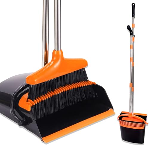 Escova e Recolhedor Duplo 2 em 1 JUPPLIES JUPPLIES - Suprimentos de limpeza doméstica - duplo, ergonômico, fácil de limpar, viagem