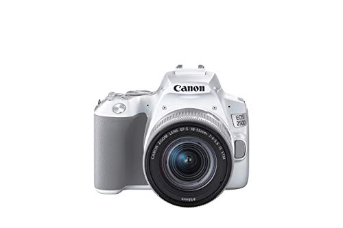 Kit Máquina Fotográfica Reflex CANON EOS 250D + EF-S 18-55f/4-5.6 IS STM Canon - Câmeras - máquina fotográfica reflex, canon eos 250d, ef-s 18-55f/4-5.6 is stam, ultra-portátil, aspirantes a fotógrafos