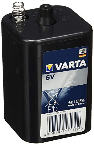 Varta 431/4r25x Bateria 6 V 8500 Mah (Recondicionado Como Novo) Varta - Baterias de uso geral - chumbo-ácido, 8500 mAh, 6 V, recondicionado
