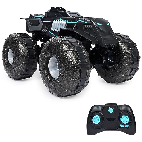 Figura de Ação BATMAN Batmobil RC (Idade Mínima: 4 anos) Spin Master - Brinquedos - batmóvel, 4x4, luzes, sons