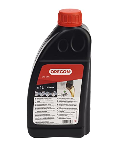Óleo de Corrente e Barra de Motosserra OREGON Oregon Tool - Lubrificantes - 1L, motosserra elétrica, desbroçadoras, proteção contra corrosão