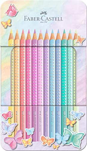 Lápis de Cor FABER CASTELL Sparkle (12 cores) Faber-Castell - Lápis - lápis, cor, faber-castell, sparkle