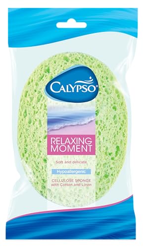 Esponja de Banho CALYPSO BODY Emotion Natural Relax Calypso - Esponjas de banho e buchas - natural, relaxante, higiene