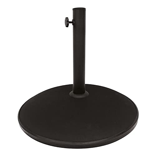 Base de Guarda-Sol OUTRA (Cinzento - Aço) AKTIVE - Bases para guarda-sóis de exterior - guarda-sol, cinzento, aço