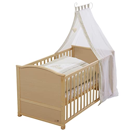 Conjunto de Lençóis para Berço ROBA 70X140 cm roba-kids - Móveis para bebês e crianças pequenas - 70x140 cm, hipoalergénico, removível, colchão infantil