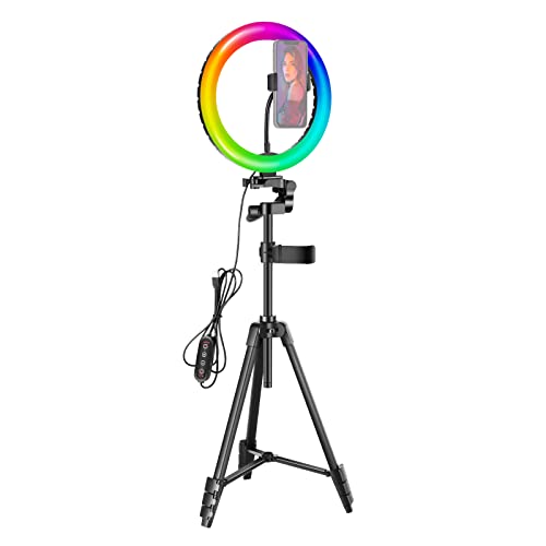 Rings of Light Rgb Usb com Tripé e Controle Remoto NEEWER Neewer - Acessórios para telemóveis - usb, tripé, controle remoto, 45 led