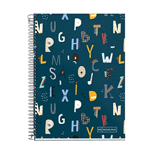 Caderno Pautado Miquelrius A5 Liso 80 Folhas MIQUELRIUS - Papel de impressora e copiadora - A5, liso, 80 folhas