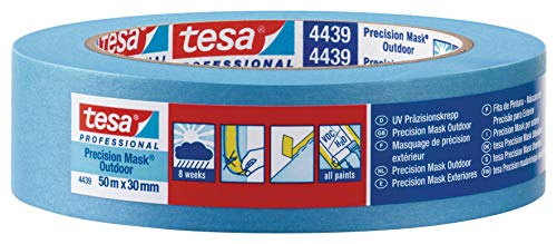 Fita adesiva UV exterior 6 semanas azul 50 x 38 mm TESA TESA - Fita adesiva de ferragens - fita adesiva, uv exterior, 6 semanas, azul, 50 x 38 mm