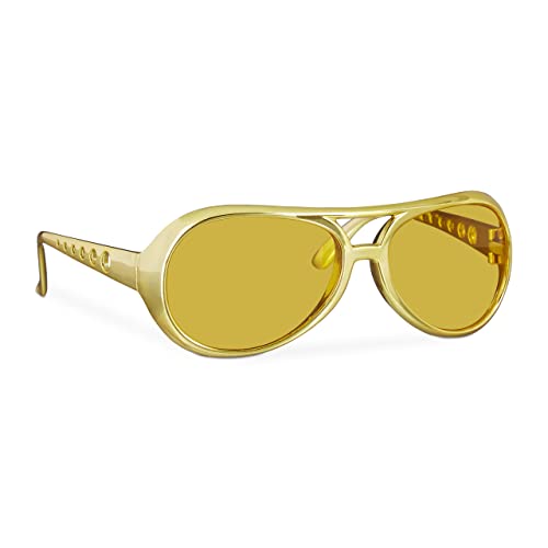 Conjunto de 3 Copos DISFRAZZES Elvis Presley Relaxdays - Chapéus de festa - elvis presley, 3 copos, cores diferentes