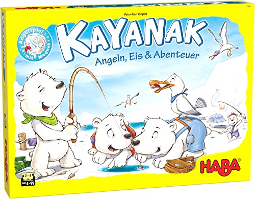 Jogo de Tabuleiro HABA Kayanak (Idade Mínima Recomendada: 3 anos) HABA - Jogos - jogo de tabuleiro, idade mínima 3 anos