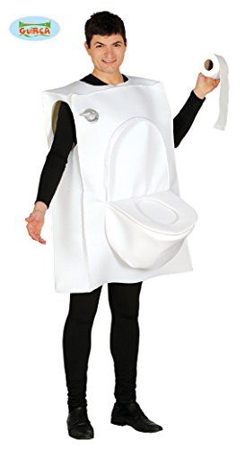 Guirca Maillot de Cabinet para Adultos Tamanho Único 84525 Guirca - Fantasias - tecido, preto, azul, branco, 108 cm