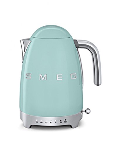Termo Eléctrico Smeag Klf04Pgeu 1.7 L 2400 W (Pequeno Almoço) Smeg - Eletrodomésticos de cozinha - 1.7l, 2400W, inox, giratório
