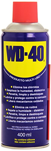 Lubrificante Multifuncional WD40 (400 ml) WD40 - Desinfetantes domésticos - multifuncional, 400 ml