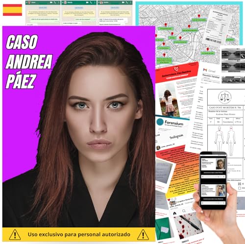 Jogo de tabuleiro ASMODEE Casos Sin Resolver (8 anos) Casos Sin Resolver - Peças de reposição para telemóveis - tabuleiro, casos sin resolver, 8 anos, intermédio