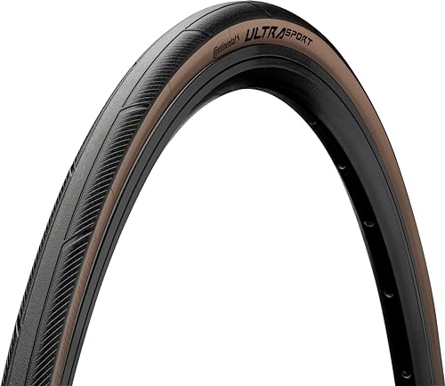 Continental Ultra Sport Iii Pneu de Ciclismo Preto para Ciclismo Urbano Continental AG - Pneus automotivos - 700 mm, 28 mm, caucha, preto