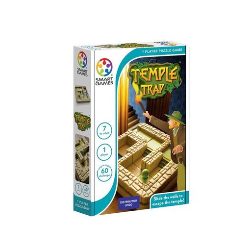 Jogo de tabuleiro LUDILO Temple Trap (8 anos) Smart Games - Jogos - labirinto, lógica, concentração, memória