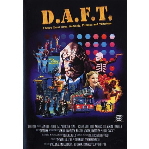 DVD D.A.F.T.: A Story About Dogs, Androids, Firemen And Tomatoes (Edição em Espanhol) POLYDOR - Dvds de filmes e programas de televisão - dvd, d.a.f.t., cães, androids, firemen, tomate