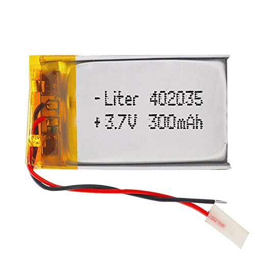 Bateria Lipo 3.7V 300Mah 1.11Wh 1S 5C Liter Energy Battery Liter Energy Battery - Baterias de uso geral - litio, 300mAh, 3.7V, câmara digital