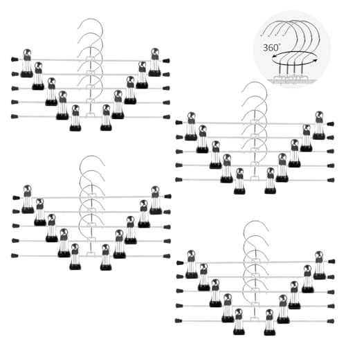 Percha de Calças VFANDV com 20 pinças e 2 ganchos VFANDV - Acessórios de vestuário - percha, calças, vfandv, 20 pinças, 2 ganchos