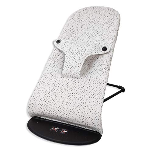 Capa para Espreguiçadeira Babyline Confeti | Branco Babyline - Brinquedos para bebês e equipamentos de atividades - espreguiçadeira, branco