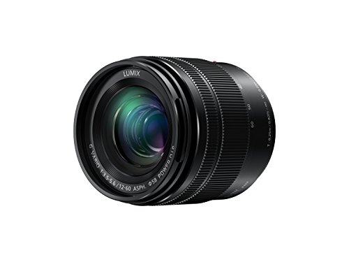 Objetiva LUMIX G Vario 12-60mm, F3.5-5.6 ASPH. Panasonic - Lentes de câmera - objetiva, lumix g vario, 12-60mm, f3.5-5.6 asph, teleobjetiva, estabilizador de imagens