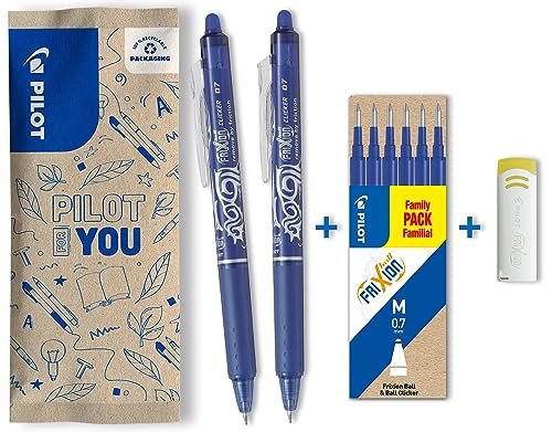 Esferográfica PILOT Frixion Clicker 0.5mm (Azul) Pilot - Canetas - borracha, 0.5mm, apagar, clicker