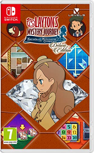 Jogo Nintendo Switch Layton's Mystery Journey: Katrielle and the Millionaires' Conspiracy Nintendo - Software de jogos de vídeo - nintendo switch, layton, mistério, katrielle