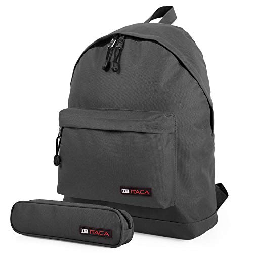 Mochila ITACA Com Estampa de Lobo (40x28x18cm) ITACA - Mochilas - estampa, lobo, 40x28x18cm