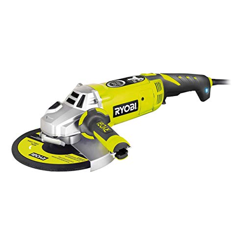 Rebarbadora RYOBI EAG2000G (21000 rpm - 2000 W) Ryobi - Retíficas - 230v, 21000 rpm, 23 cm, velocidade variável