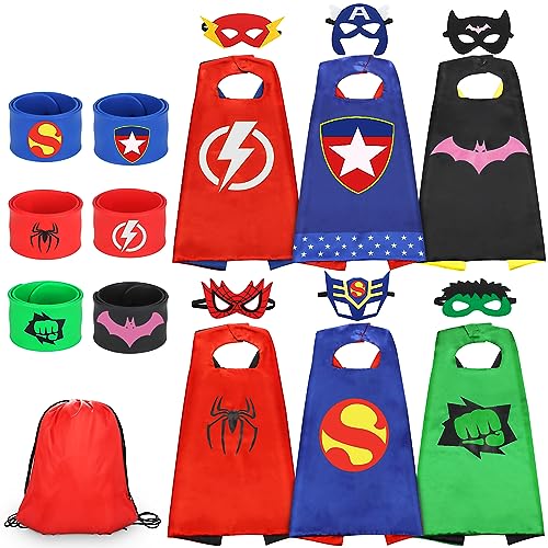 Fato de Menino JOJOIN Capa Superherói (Tam: 3-4 anos) POWFUace - Conjuntos para bebês e crianças pequenas - super herói, tecido suave, ajustável, 3-4 anos