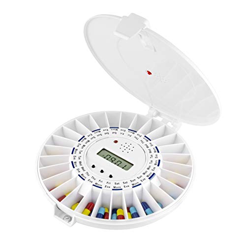 Dispensador Automático MEDELERT SII (Branco) TabTime Medelert - Porta-comprimidos - automático, branco