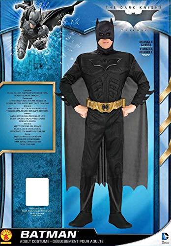 Fato de Homem DISFRAZZES Batman Deluxe The Dark Knight Rises (Tam: XL) Rubie's - Fantasias - Batman, The Dark Knight Rises, XL