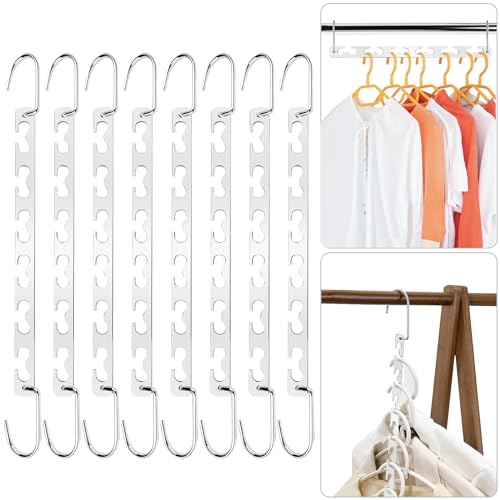 Baxcdyswe 8 Peças Hanger Guarda Roupa Metalica Baxcdyswe - Cabides - 8 peças, metálica, guarda-roupa