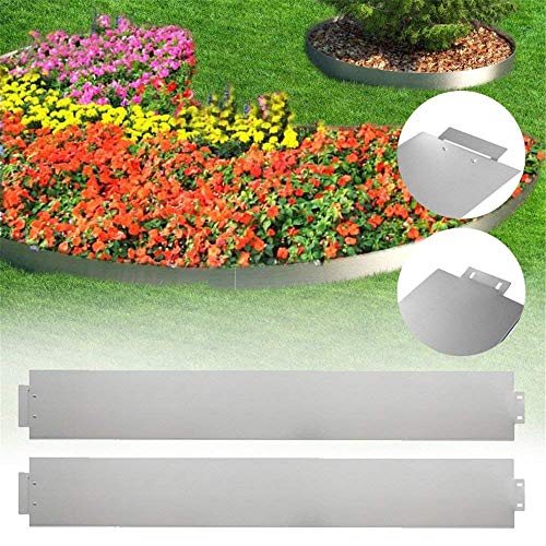 AUFUN Edelstahl Schutzgitter für Rasen 5x150cm Aufun - Móveis de exterior - edelstahl, schutzgitter, rasen, 5x150cm
