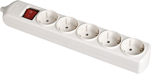 Extensão Elétrica SOLERA 8005IL (5 Tomadas) solera - Fios e cabos elétricos - 5 tomadas, interruptor luminoso, proteção infantil