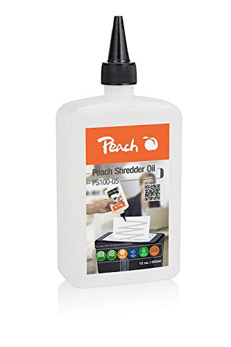 Acessórios para destruidora de papel PEACH 510917 Peach - Lubrificantes - lubrificante, preto, 35 cm, plástico