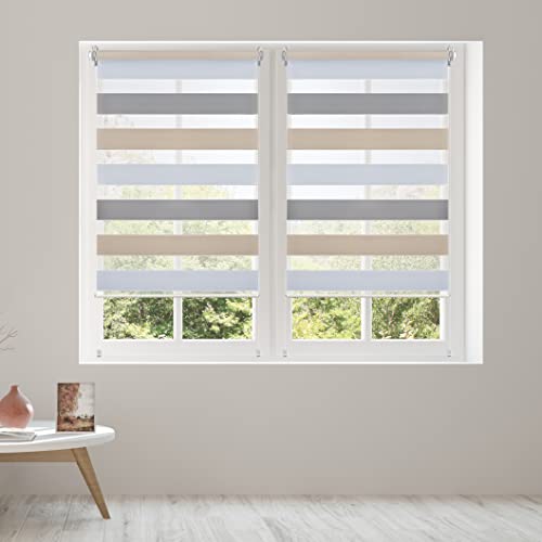 Estores STORESDECO de Rolo Easyfix Tricromia (60x180cm) STORESDECO - Persianas e cortinas - estores, tricromia, easyfix