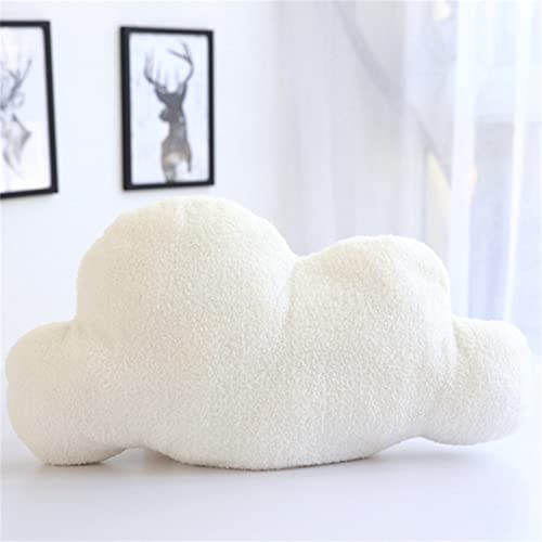 Almofada TROY SINC Clouds (Branco - Poliéster - 38x22cm) TROYSINC - Almofadas decorativas - branco, poliéster, 38x22cm