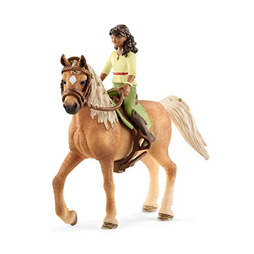 Sarah and Mystery (Idade Mínima Recomendada: 3 anos) Schleich - Brinquedos - cavalaria, mulas, infantil