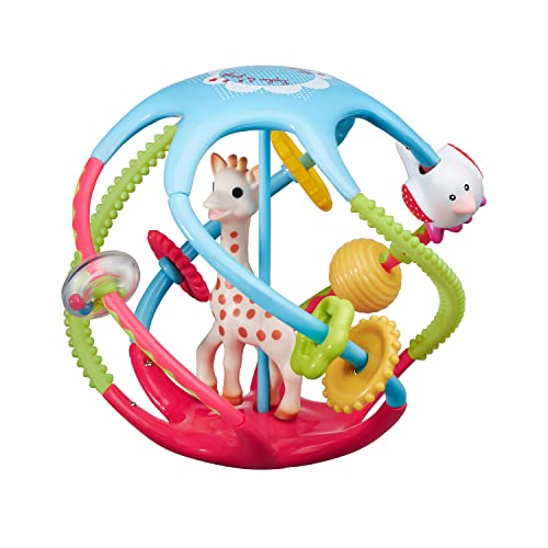 Brinquedo de Dentes SOPHIE LA GIRAFE Twistin'} Vulli - Brinquedos de atividade para bebês - brinquedo de dentes, sophie la girafe, twistin ball, motricidade, desenvolvimento bebés
