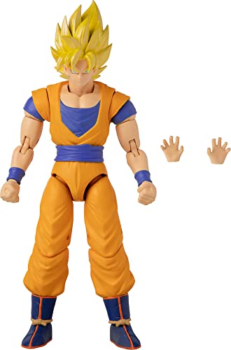 Figura de Ação BANDAI Dragon Ball Super - Goku Super Saiyan Bandai - Bonecos de ação e brinquedo - goku, super saiyan, pvc, 17cm, articulação