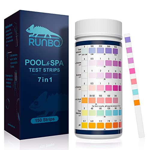 Teste Reactivo RUNBO 150 (7 em 1) para Piscina e Spa RUNBO - Móveis de exterior - 7 em 1, piscina, spa