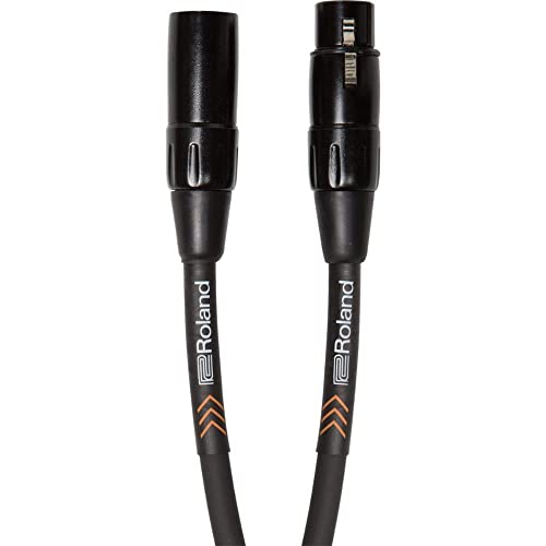 Cabo de Áudio ROLAND (XLR - XLR - 3 m - Preto) Roland - Cabos de áudio e vídeo - 3m, xlr-xlr, preto, cobre