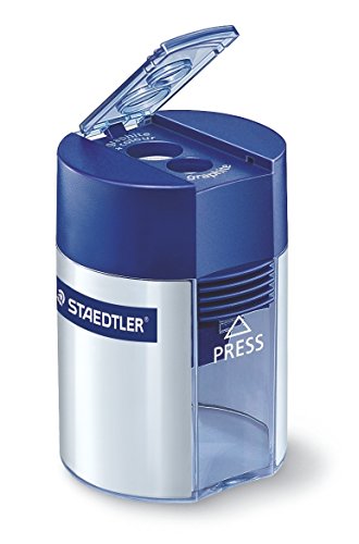 Lápis de Carvão STAEDTLER Noris 2 em 1 (Multicor - 12 Un) Staedtler - Afia-lápis - multicor, 12 un, ponta dupla, afiar