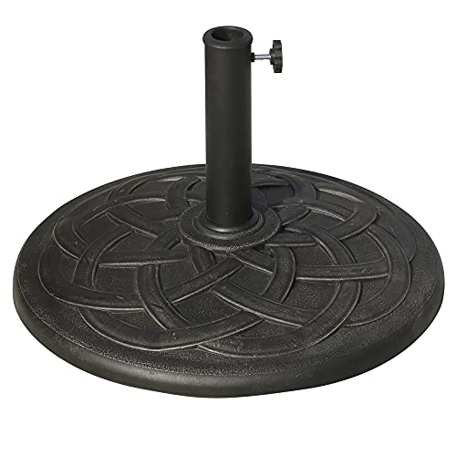 Base de Guarda-Sol Outsunny | 54.5 x 33cm - Bronze Outsunny - Móveis de exterior - guarda-sol, 54.5x33cm, bronze