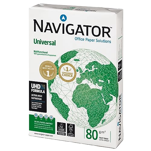 Papel para Impressão Navigator FSC | Branco (Consumível Informática e Tel.) NAVIGATOR - Papel de impressora e copiadora - branco, 80g/m², FSC