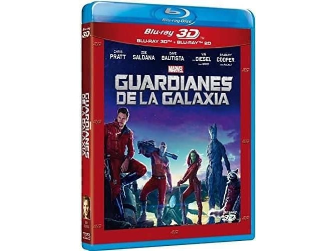 Guardiões da Galáxia (Edição em Espanhol) (Blu-Ray) Marvel - Dvds e vídeos - guardiões, galáxia, edição espanhol, blu-ray
