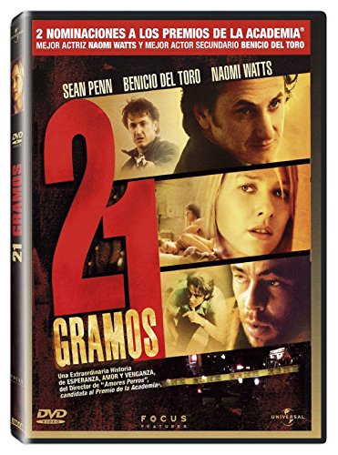 Blu-Ray 21 Gramos (Edição em Espanhol) (Edição em Espanhol) SAVOR EDICIONES, S.A. - Dvds de filmes e programas de televisão - 21 gramos, músico, hotel, jogo